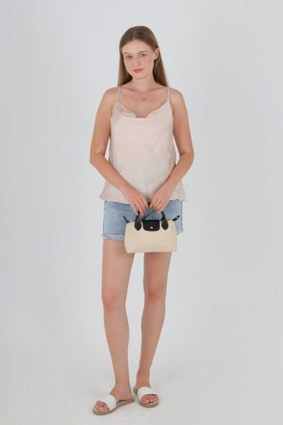 GUONN Norvis Canvas Hand Shoulder Bag - Women's Bag