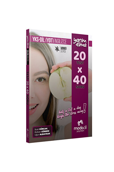 Modadil Yayınları Modadil YKS-DİL (Ydt) İngilizce- Yarım Elma - 20X40 - Mini ...
