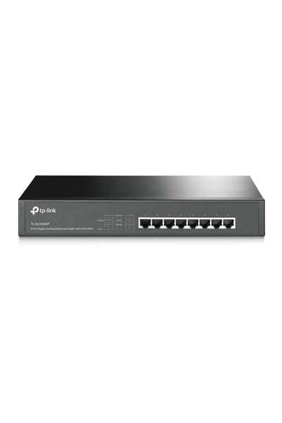 TP-LINK Switch 8 x RJ45 Gigabit PoE, Economic PoE 153W, Neadministrat - TL-SG...