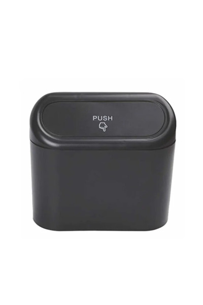 Halidi Car Interior Trash Can with Lid Portable Garbage Bucket