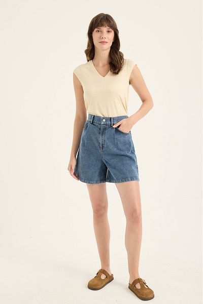 Masha Kate Denim Shorts