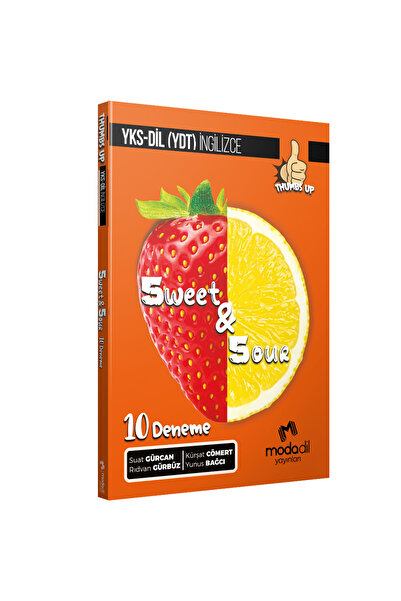 Modadil YKS-DİL Thumbs Up - 10 Deneme - Sweet and Sour Yayınları