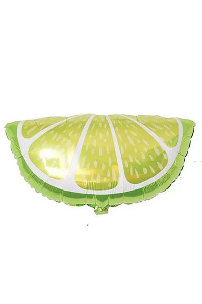 partidolu Fruit Lemon Lemon Shaped Foil Balloon 48x67 Cm Yellow Color 1 Piece Haw