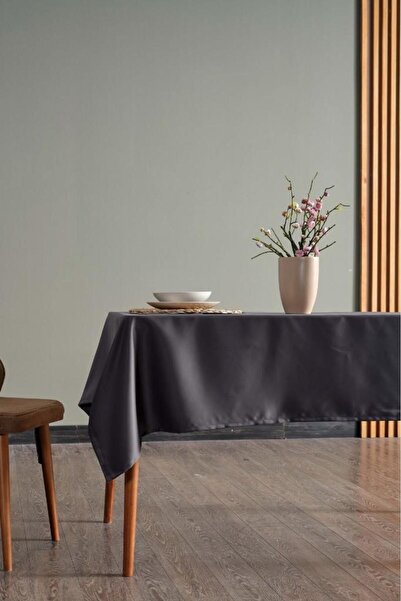 Mr. Stock Satin Tablecloth - Authentic and Modern, Matte Satin, Easy to Clean, Rectangular 140X140 cm