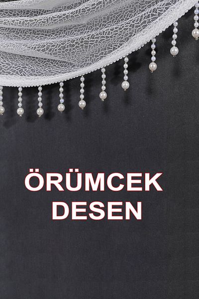 Tül Shop Νέα σεζόν Trend Spider Pattern Κουρτίνα από τούλι μεσαία πιέτα κατάλληλη για διπλό σαλόνι και δωμάτια επισκεπτών