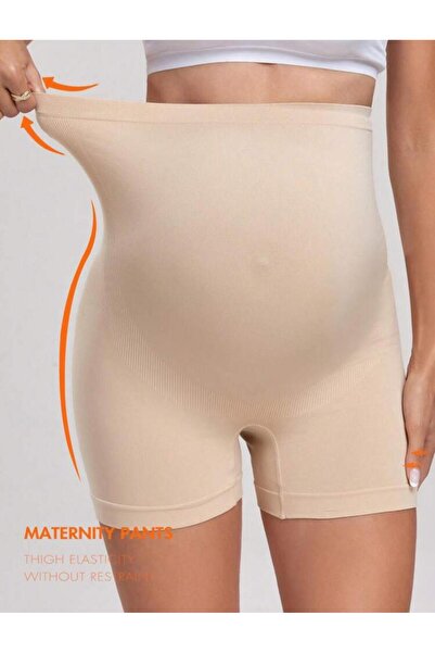 FİT WOMEN HAMİLE ŞORT YÜKSEK BEL TOPARLAYICI ŞORT