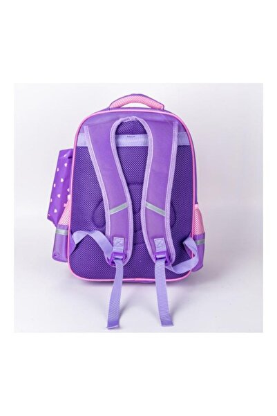 Generic Polyester School Backpack Purple/Pink