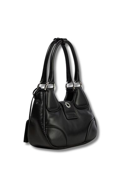 Prada Sport Complete Leather Metal Logo Mini Bag