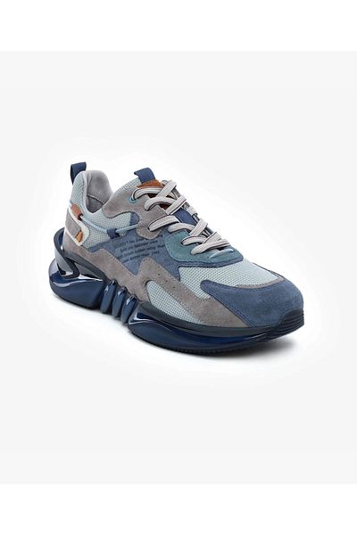 Greyder Pantofi sport pentru bărbați, din piele naturală, afumată, 5Y1SA17051