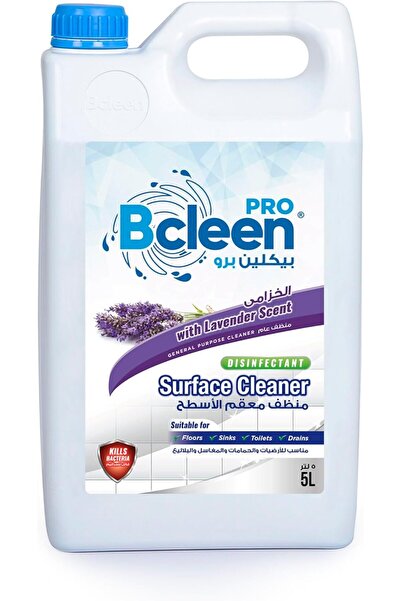 Bcleen سائل مطهر ومنظف للأرضيات برائحة اللافندر 5 لتر