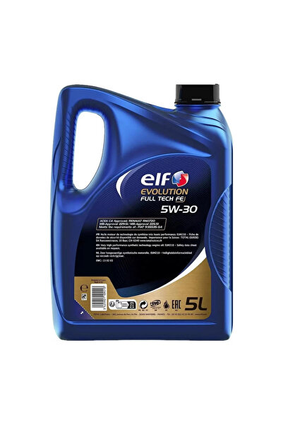 TOTAL Motor Yağı Evolutıon Fulltech Fe 5w30 3b 5 Litre Elf
