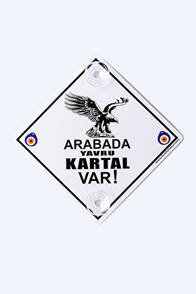 BUTİKPLAKA من في السيارة/هناك نسر صغير