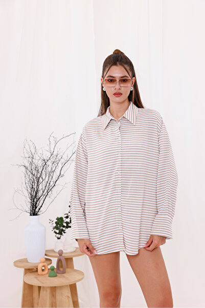 LA PANTE Πουκάμισο με κουμπιά μπροστά