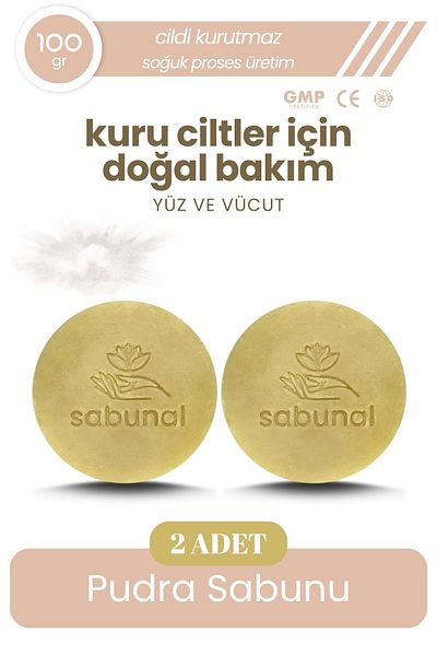 sabunal Powder Soap 2 Pieces - Skin Care Soap