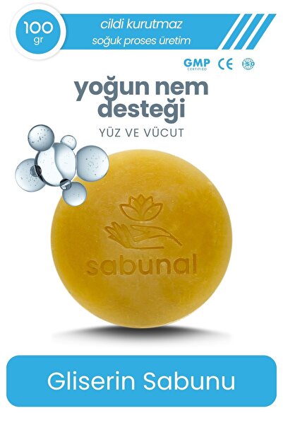 sabunal Gliserin Sabunu - Yoğun Nem Destekli Sabun 100 gr