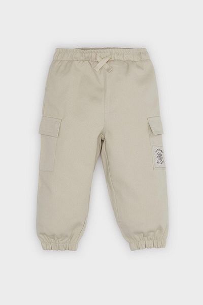 DeFacto Baby Boy Elastic Waist Cargo Pocket Gabardine Παντελόνι E2010A525SP