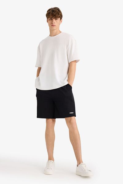 DeFacto Tight Leg Shorts with Tie-Up Waist E5843Ax25Sm