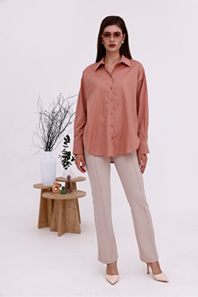 LA PANTE Πουκάμισο με κουμπιά μπροστά