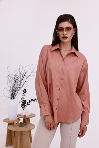 LA PANTE Πουκάμισο με κουμπιά μπροστά