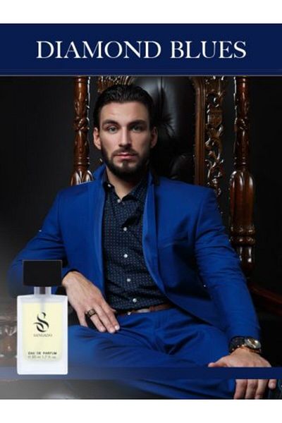 Sangado DIAMOND BLUES (eau de parfum 50 ml pentru el)