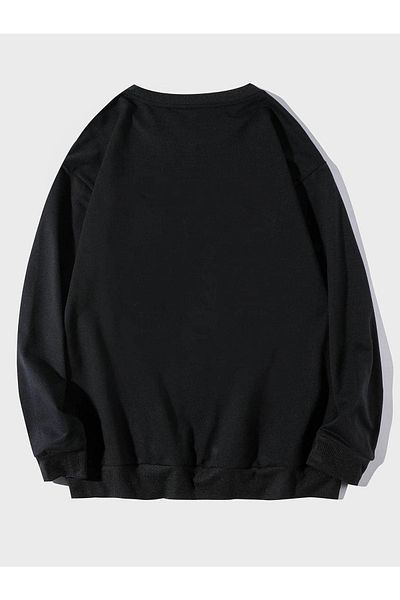 VBSVİBES Φούτερ Unisex Oversize Eternity Printed Crew Neck