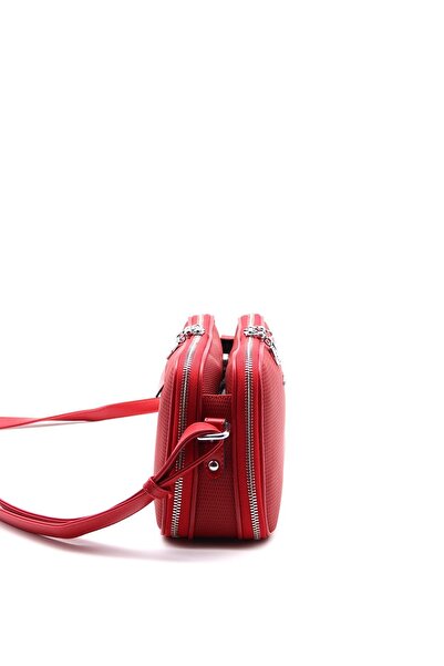 Silver Polo Silver & Polo Red - Red Sp899 Women's Crossbody Bag