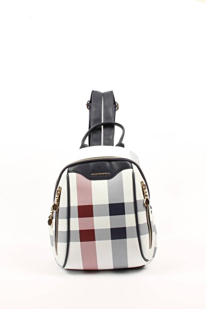 Silver Polo Срібний та білий - Laci SP906 Жіночий рюкзак