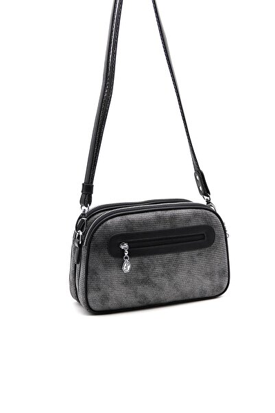 Silver Polo Silver & Polo M.silver - Geantă neagră SP745 pentru femei