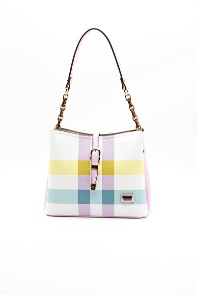 Silver Polo Lila - Pembe SP974 Kadın Omuz Çantası