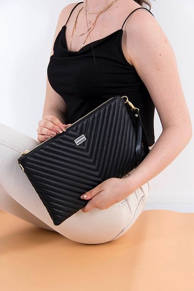 Silver Polo Silver & Polo Black - Negru SP1034 Portofoliu și clutch pentru femei