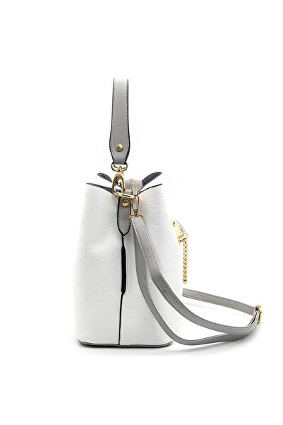 Silver Polo Silver & Polo White - A.grey SP967 Geantă de damă