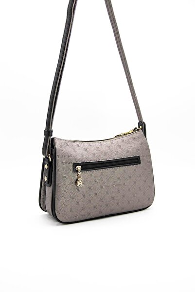 Silver Polo Silver & Polo Platinum - Geantă neagră SP818 pentru femei