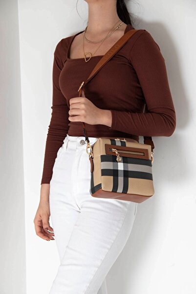 Silver Polo بيج - حقيبة كروس نسائية طابا SP1038
