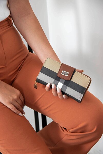 Silver Polo بيج - تابا SP928 محفظة نسائية وحامل بطاقات