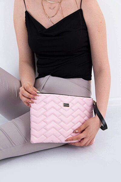 Silver Polo Pudra - Pudra SP1034 Kadın Portföy & Clutch