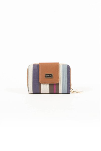 Silver Polo Mix - محفظة نسائية وحامل بطاقات طراز Taba SP935
