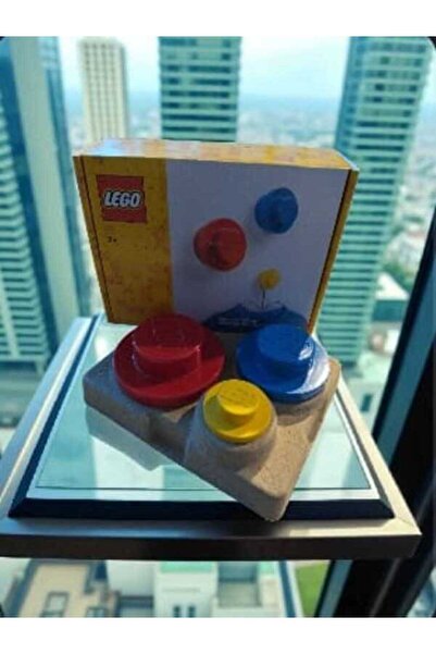 LEGO DUVAR ASKI APARATI(Sarı-Mavi-Kırmızı)-40161732