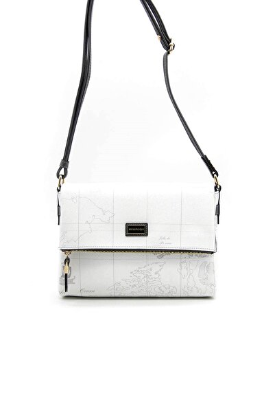 Silver Polo Silver & Polo White - Anthracite Sp963 Women's Crossbody Bag