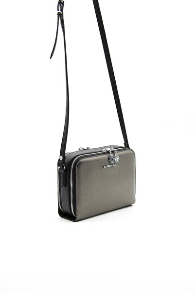 Silver Polo Silver & Polo Platinum - Geantă neagră SP888 pentru femei