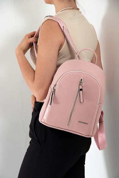 Silver Polo Rucsac pentru femei Silver & Polo Pink - Pink SP901