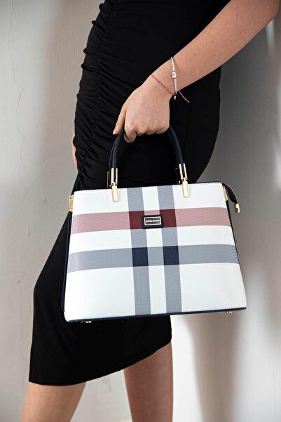 Silver Polo Alb - Laci SP924 Femei geantă de mână