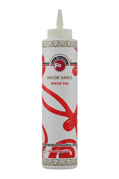 FO Çilek Aromalı Dekor Sos 750 gr