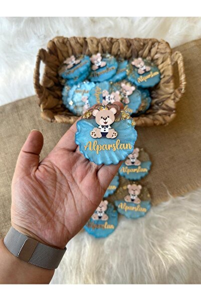 Karudesignn 20 Adet Figürlü Epoksi Bebek Magneti