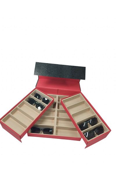 bonjorno aksesuar 20 Piece Glasses Storage Box