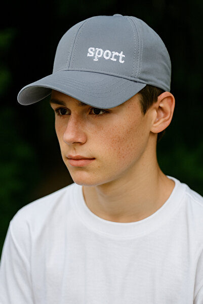 GONCA ŞAPKA 7-12 ΕΤΩΝ ΑΘΛΗΤΙΚΗ ΚΑΠΕΛΑΔΑ ΜΙΚΡΟΣΟΦΤ ΜΕ ΣΧΕΔΙΟ ΑΘΛΗΤΙΚΟΥ ΤΥΠΟΥ