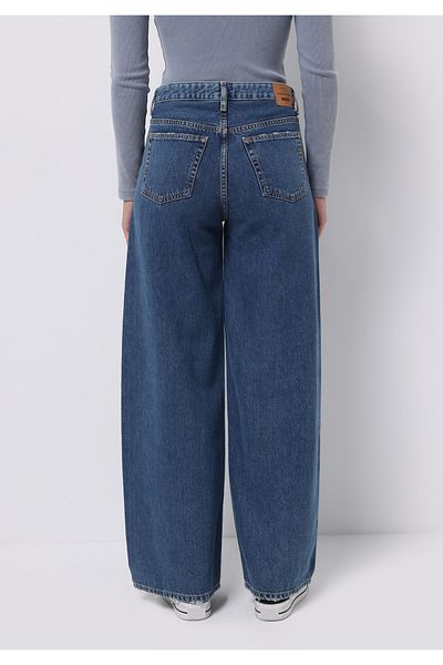 Colin's Loose Fit Low Waist Wide Leg Women's Indigo Jean Pants
