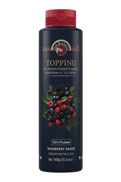 FO Orman Meyveli Topping Sos 1 kg