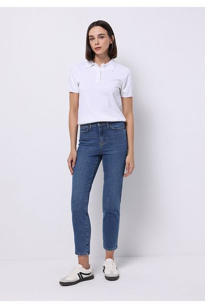 Colin's Slim Fit Narrow Leg Women's Indigo Jean Trousers