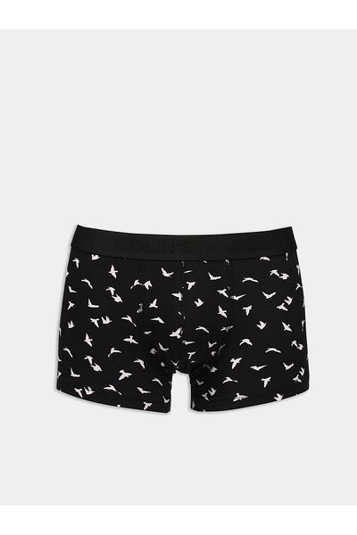 Colin's Modern Fit Printed Men's Black Boxers