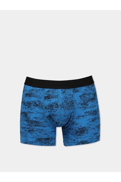 Colin's Modern Fit Printed Men's Blue Boxers